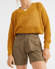 GREEN GARDENIA SHORTS - lacontra